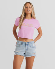 Load image into Gallery viewer, Billabong Midnight Kisses Tee - Sweet Orchid
