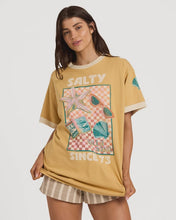 Load image into Gallery viewer, Billabong Womens Salty Since T-Shirt - Curry
