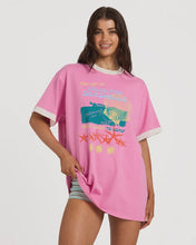 Load image into Gallery viewer, Billabong Coastal Adventures Tee - Party Pink
