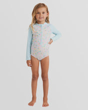 Load image into Gallery viewer, Billabong Girls 0-5 In My Dreams One Piece Rash Vest - Multi 1

