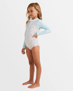 Billabong Girls 0-5 In My Dreams One Piece Rash Vest - Multi 1