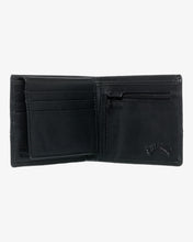 Load image into Gallery viewer, Billabong Dimension 2in1 Leather Wallet - Black
