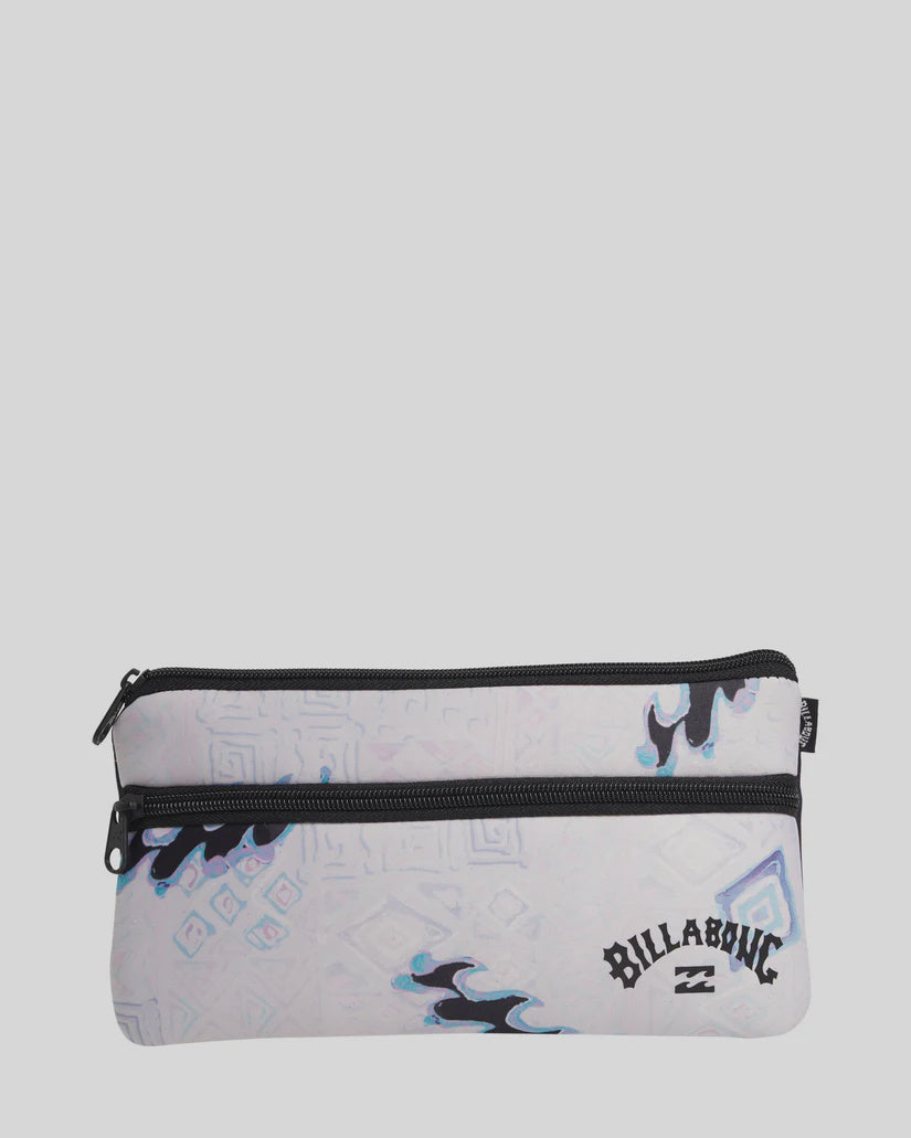Billabong Small Pencil Case - Fog