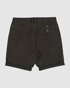 Billabong Wave Wash Twill Shorts - Black