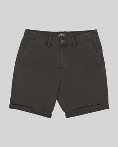 Billabong Wave Wash Twill Shorts - Black