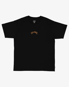Billabong Smitty Short Sleeve T-Shirt - Black/Gold
