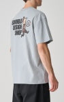 Load image into Gallery viewer, S-Double Man With Dot SS Tee - Blue Grey
