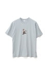 Load image into Gallery viewer, S-Double Man With Dot SS Tee - Blue Grey
