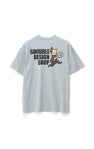 Load image into Gallery viewer, S-Double Man With Dot SS Tee - Blue Grey
