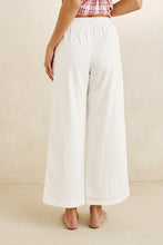 Load image into Gallery viewer, Rhythm Annabelle Lace Trim Beach Pant - White
