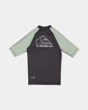 Load image into Gallery viewer, Quiksilver On Tour Youth Rashie - Iceberg Green
