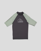 Load image into Gallery viewer, Quiksilver On Tour Youth Rashie - Iceberg Green
