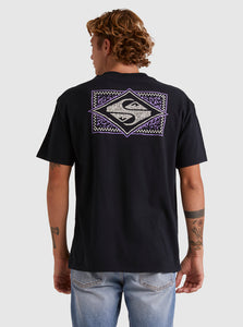 Quiksilver Back Flash SS Tee - Black