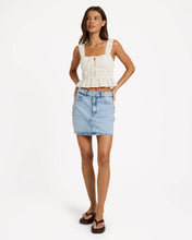 Load image into Gallery viewer, Roxy Lucky One Sunset Mist Top - Coconut Milk
