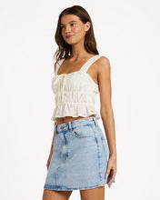 Load image into Gallery viewer, Roxy Lucky One Sunset Mist Top - Coconut Milk
