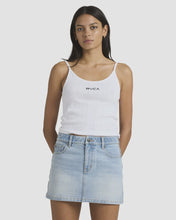 Load image into Gallery viewer, RVCA  Mini Denim Skirt - Bleached Indigo
