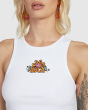 Load image into Gallery viewer, RVCA United Pops Staple Tank - White
