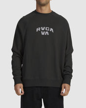 Load image into Gallery viewer, RVCA Strange Times Raglan Crew Sweatshirt

