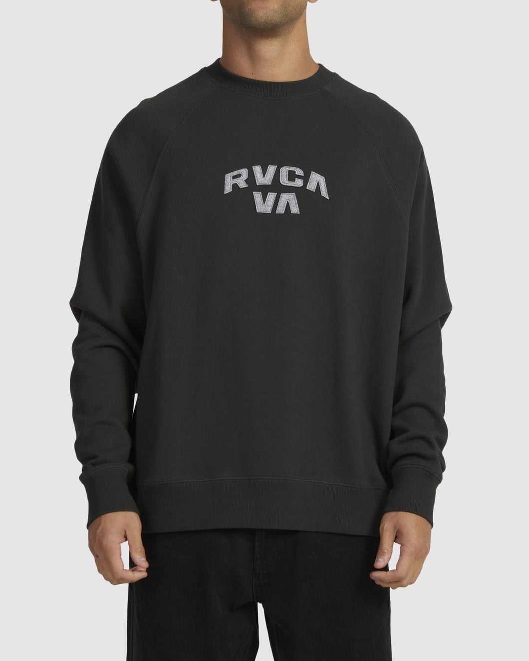 RVCA Strange Times Raglan Crew Sweatshirt