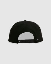 Load image into Gallery viewer, RVCA Commonwealth Deluxe Snapback Cap - Black
