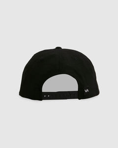 RVCA Commonwealth Deluxe Snapback Cap - Black