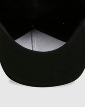 Load image into Gallery viewer, RVCA Commonwealth Deluxe Snapback Cap - Black
