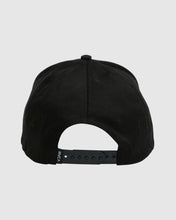 Load image into Gallery viewer, RVCA VA Arch Pinched Snapback - RVCA Black
