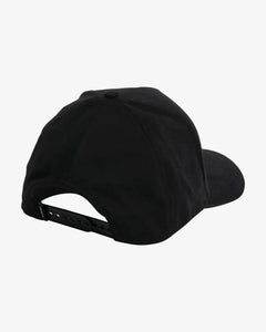 RVCA Reverse Pinched Snapback Hat - Black