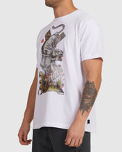 Load image into Gallery viewer, RVCA Krak Panther SS Tee - White
