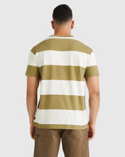 Load image into Gallery viewer, RVCA Spring Hit Stripe T-Shirt - Herb
