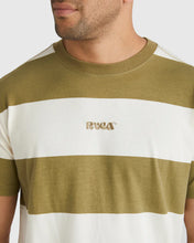 Load image into Gallery viewer, RVCA Spring Hit Stripe T-Shirt - Herb
