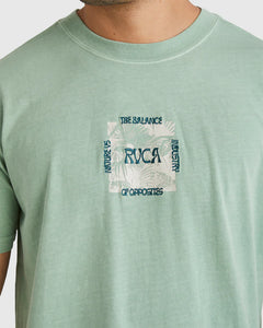 RVCA Hazey Short Sleeve Tee - Green Haze