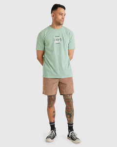 RVCA Hazey Short Sleeve Tee - Green Haze