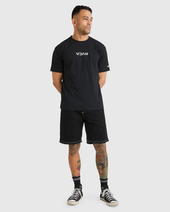 RVCA Reverse SS Tee - Black