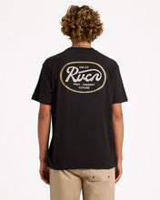 Load image into Gallery viewer, RVCA Standard Script T-Shirt - Pirate Black
