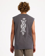 Load image into Gallery viewer, RVCA Ornate Muscle - Pirate Black
