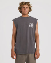 Load image into Gallery viewer, RVCA Ornate Muscle - Pirate Black
