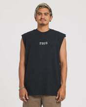 Load image into Gallery viewer, RVCA Mens Old RVCA Muscle - Black
