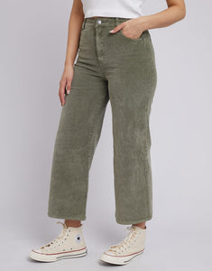 All About Eve Camilla Cord Pant - Khaki