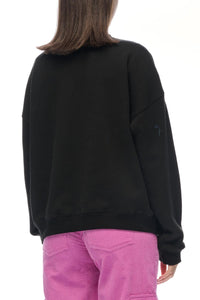 Stussy Typewriter Oversize Crew - Black