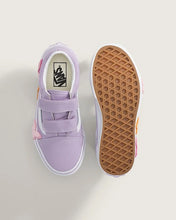 Load image into Gallery viewer, Vans  Little Kids Old Skool V Butterfly - Soft Orchid
