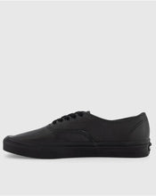 Load image into Gallery viewer, Vans Authentic Leather Shoe - Black/Black
