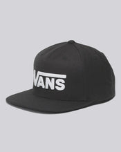 Load image into Gallery viewer, Vans Drop V II Snapback Hat - Black/White
