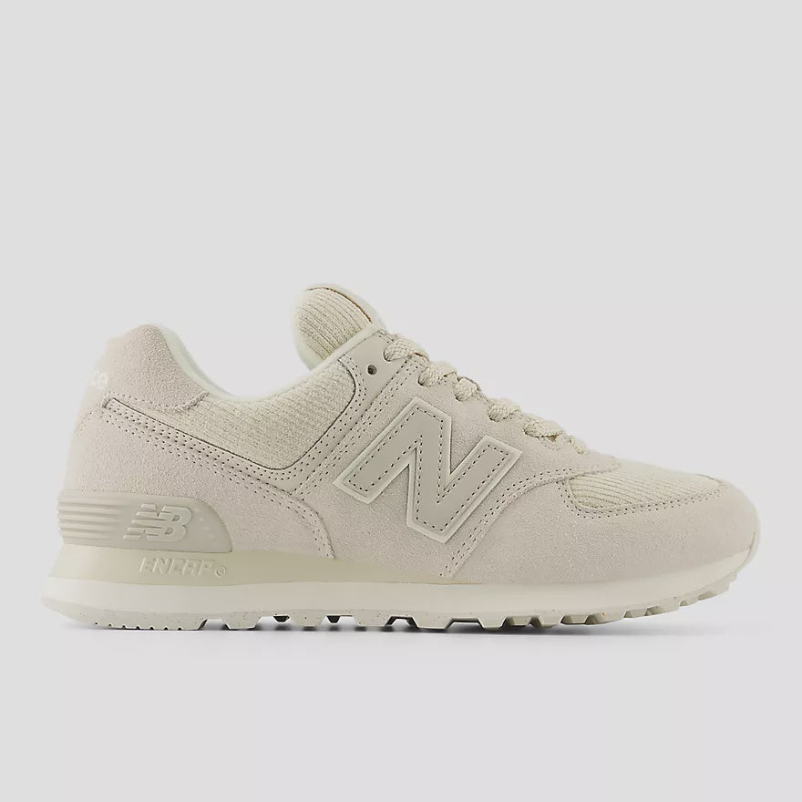 New Balance Women's 574 Shoe - Angora with Calcium