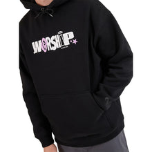 Load image into Gallery viewer, Worship Chico Pull Over Hoodie - Black
