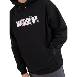 Worship Chico Pull Over Hoodie - Black