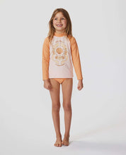 Load image into Gallery viewer, Rip Curl La Tropica L/S UV Swim Set (1-8) - Peach
