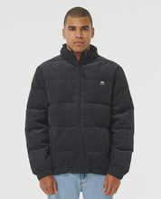 Load image into Gallery viewer, Rip Curl Rincon Cord Puffer Jacket - Washed Black
