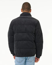 Load image into Gallery viewer, Rip Curl Rincon Cord Puffer Jacket - Washed Black
