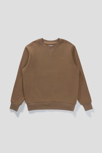 Rhythm Heavyweight Fleece Crew - Tobacco